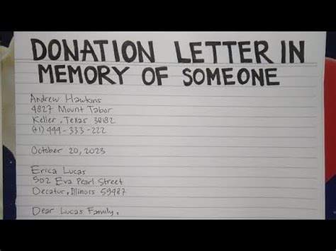 A Guide To Donating In Someone’s Name .